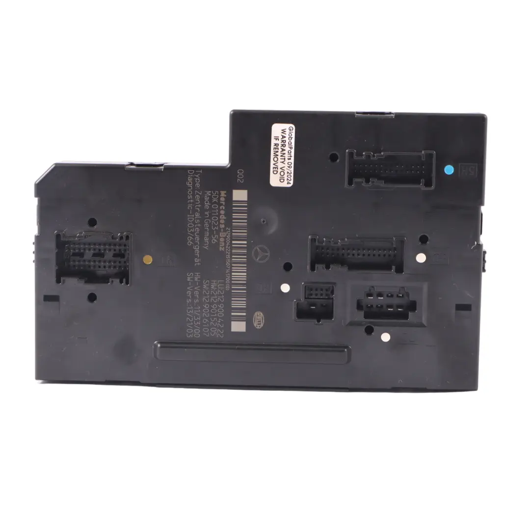 W207 A207 SAM Control Unit Module Fuse Box Rear Mercedes - SKU A2129004222-1 - Part number A2129004222