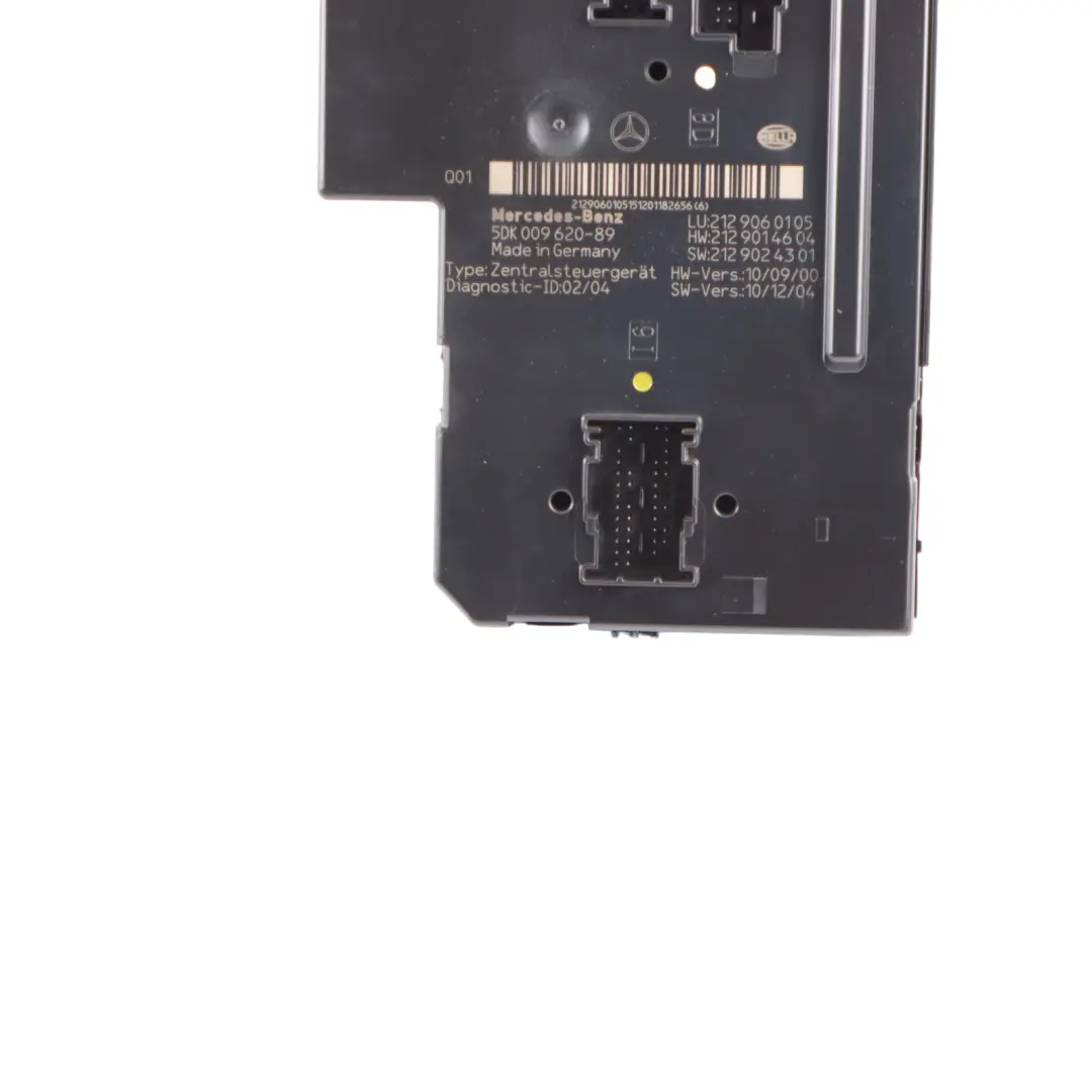 Control Unit Mercedes W212 Rear SAM Electrical Fuse Module A2129060105 to Relay with Part number A2129005001 Relay Control Unit Mercedes W212 Rear SAM Electrical Fuse Module A2129060105 - SKU A2129005001 - Part number A2129005001