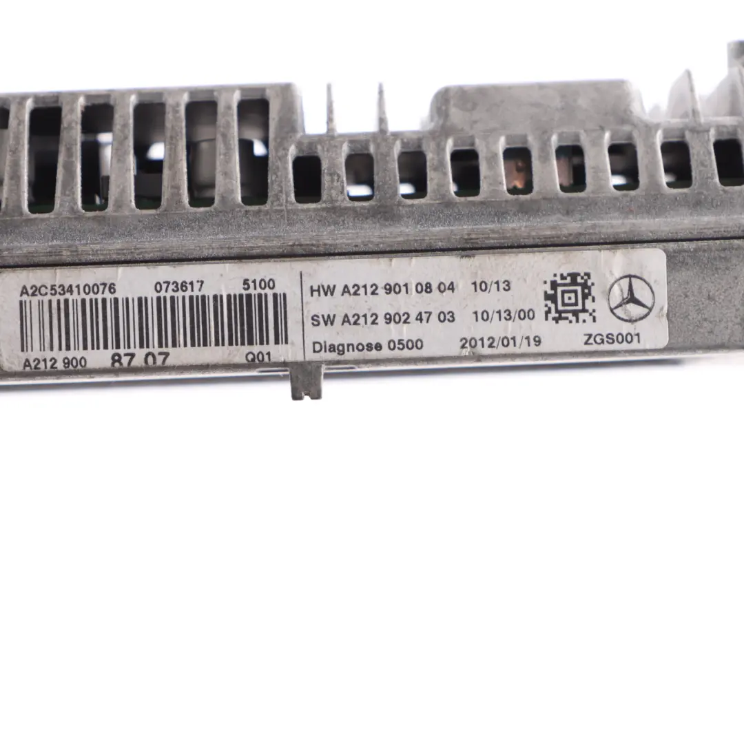 Mercedes W212 Bildschirm Multifunktion Armaturenbrett Steuergerät - SKU A2129008707-1 - Teilenummer A2129008707
