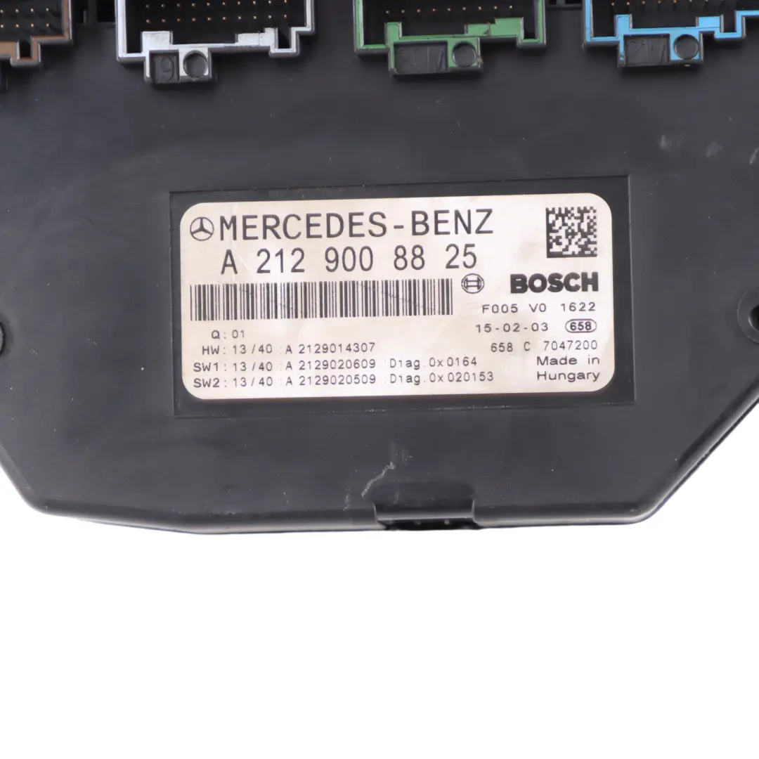 Mercedes C204 Sicherungs Kasten Steuergerät SAM Modul Relais - SKU A2129008825 - Teilenummer A2129008825
