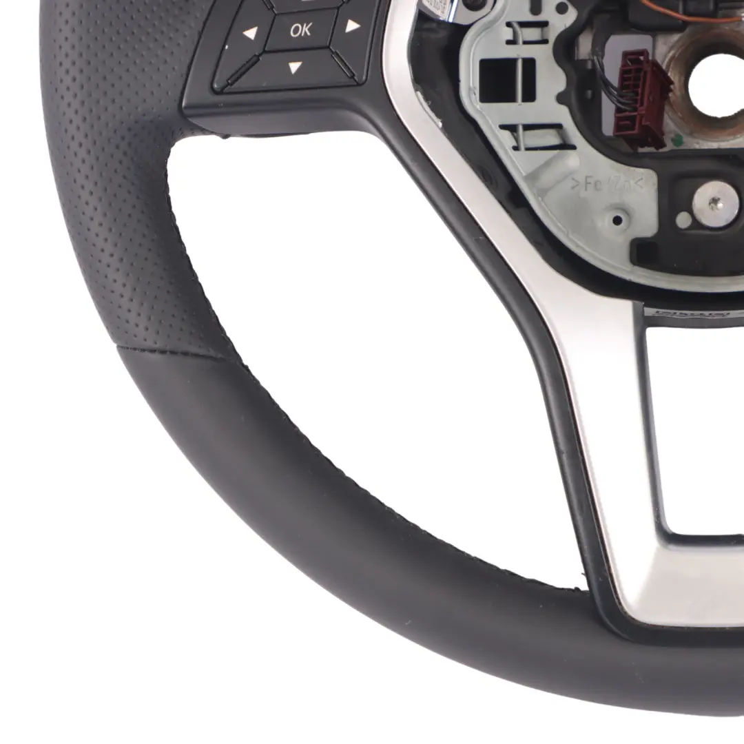 Volante Mercedes W176 W204 W246 W117 Nuova Pelle Nera Sportivo Leve Cambio - SKU A2184602018-2 - Numero di parte A2184602018