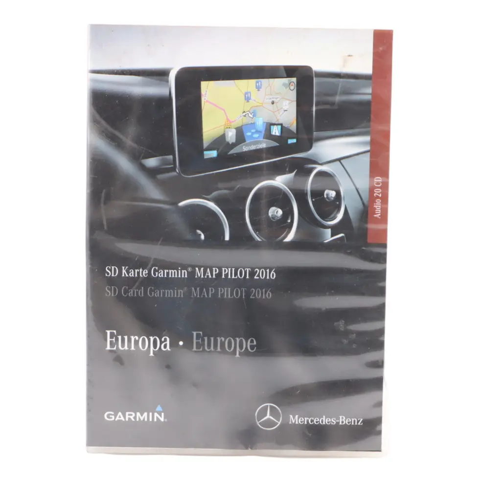 Card Mercedes W176 W207 Garmin Map Pilot Navigation Europe 2016 to SD with Part number A2189065902 SD Card Mercedes W176 W207 Garmin Map Pilot Navigation Europe 2016 - SKU A2189065902 - Part number A2189065902