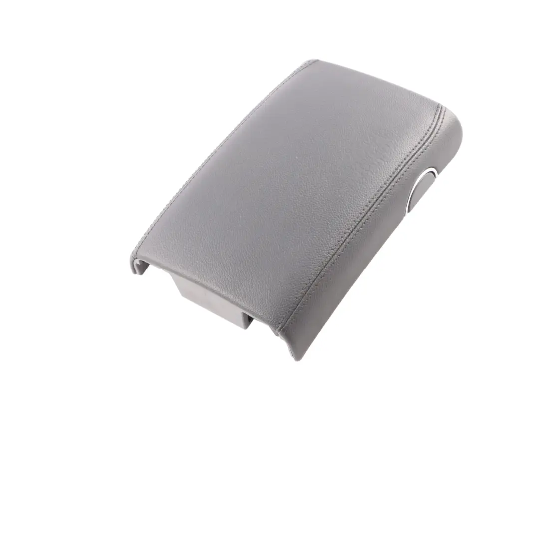 Mercedes W219 Armlehne Vorne Abdeckung Mittel Konsole Leder Schwarz - SKU A2196800239-1 - Teilenummer A2196800239