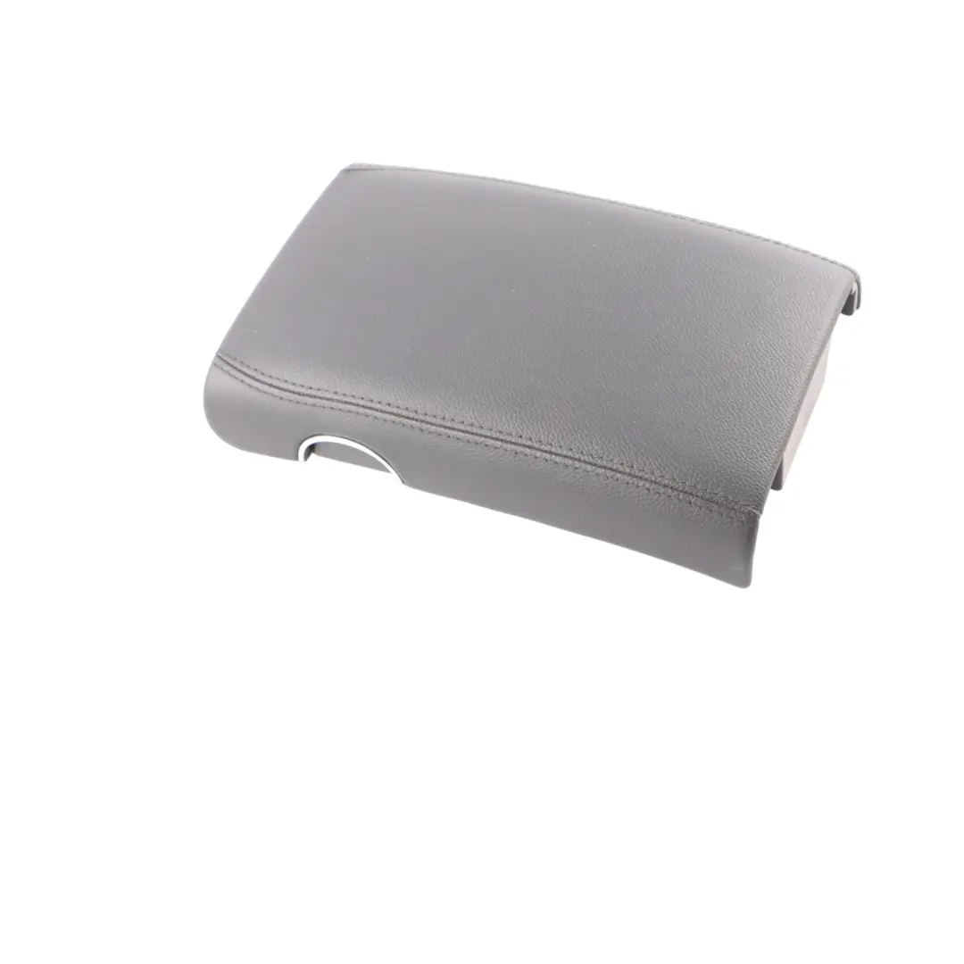 Mercedes CLS W219 Armrest Front Cover Centre Console Leather Black - SKU A2196800239-1 - Part number A2196800239