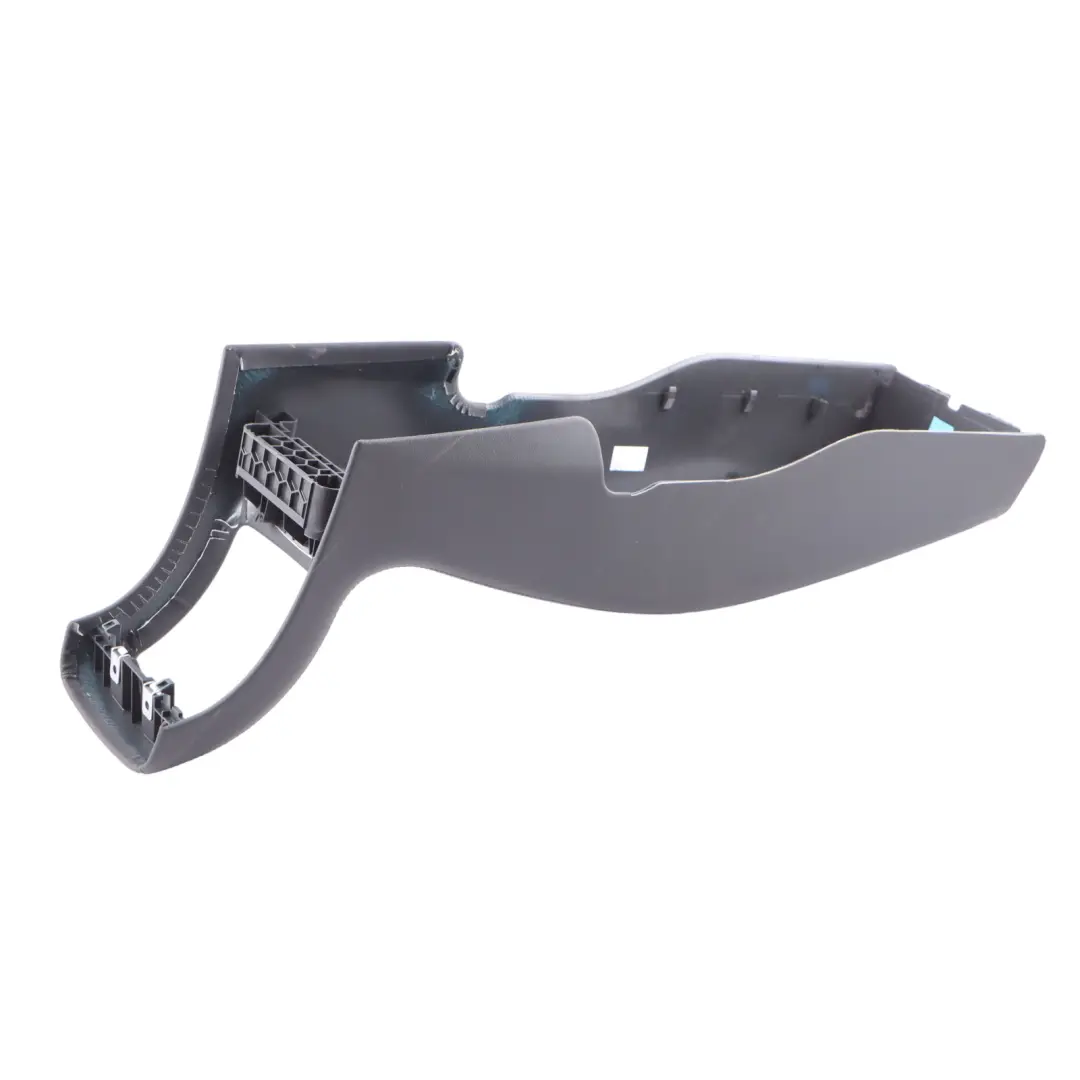 Mercedes CLS W219 Console centrale rangement arrière en cuir noir - SKU A2196800450-1 - Numéro de pièce A2196800450
