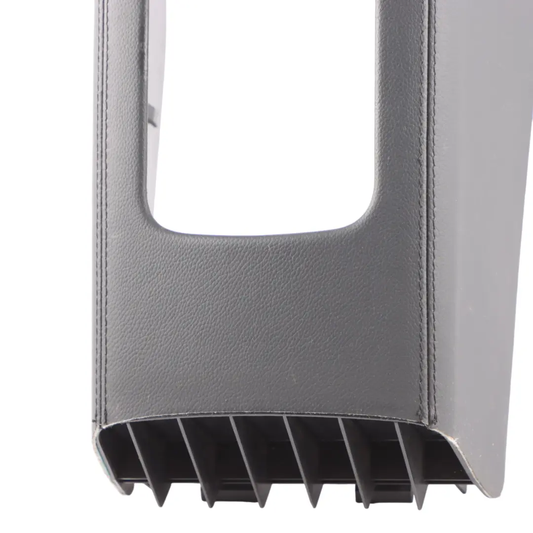 Mercedes CLS W219 Centre Console Rear Storage Housing Leather Black - SKU A2196800450-1 - Part number A2196800450
