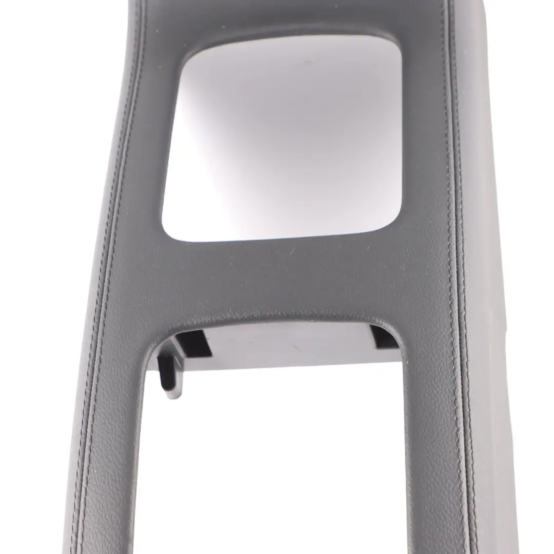 Mercedes CLS W219 Centre Console Rear Storage Housing Leather Black - SKU A2196800450-1 - Part number A2196800450