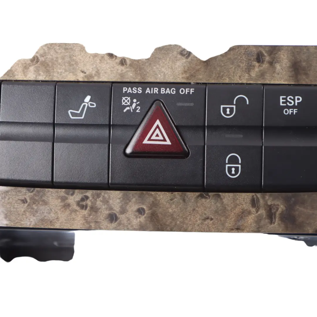 W219 C219 Dashboard Centre Hazard Switch Panel to Mercedes Cls with Part number A2196800614 Mercedes Cls W219 C219 Dashboard Centre Hazard Switch Panel - SKU A2196800614-1 - Part number A2196800614