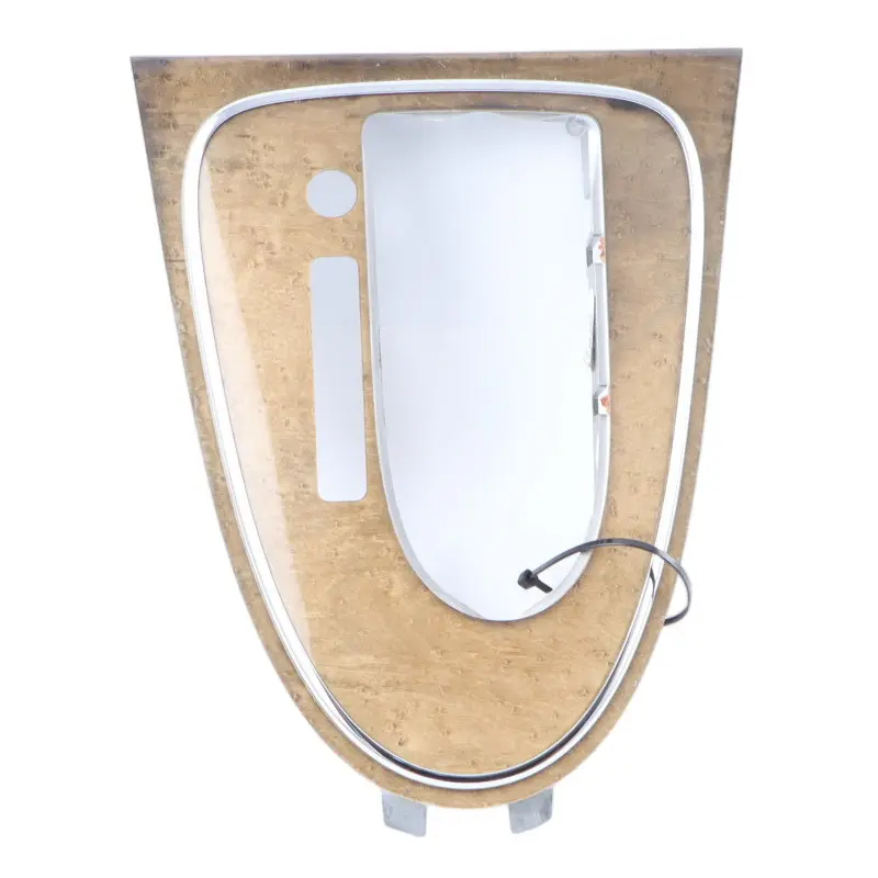 Trim Panel Gear Selector Switch Gearbox Wood to Mercedes C219 Cover with Part number A2196807436 Mercedes C219 Cover Trim Panel Gear Selector Switch Gearbox Wood - SKU A2196807436 - Part number A2196807436