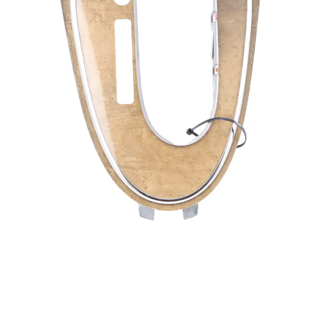 Trim Panel Gear Selector Switch Gearbox Wood to Mercedes C219 Cover with Part number A2196807436 Mercedes C219 Cover Trim Panel Gear Selector Switch Gearbox Wood - SKU A2196807436 - Part number A2196807436