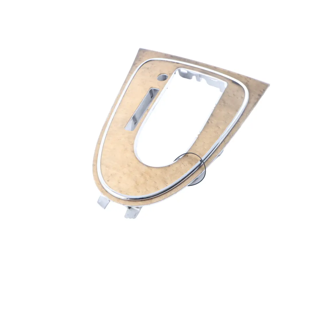 Trim Panel Gear Selector Switch Gearbox Wood to Mercedes C219 Cover with Part number A2196807436 Mercedes C219 Cover Trim Panel Gear Selector Switch Gearbox Wood - SKU A2196807436 - Part number A2196807436