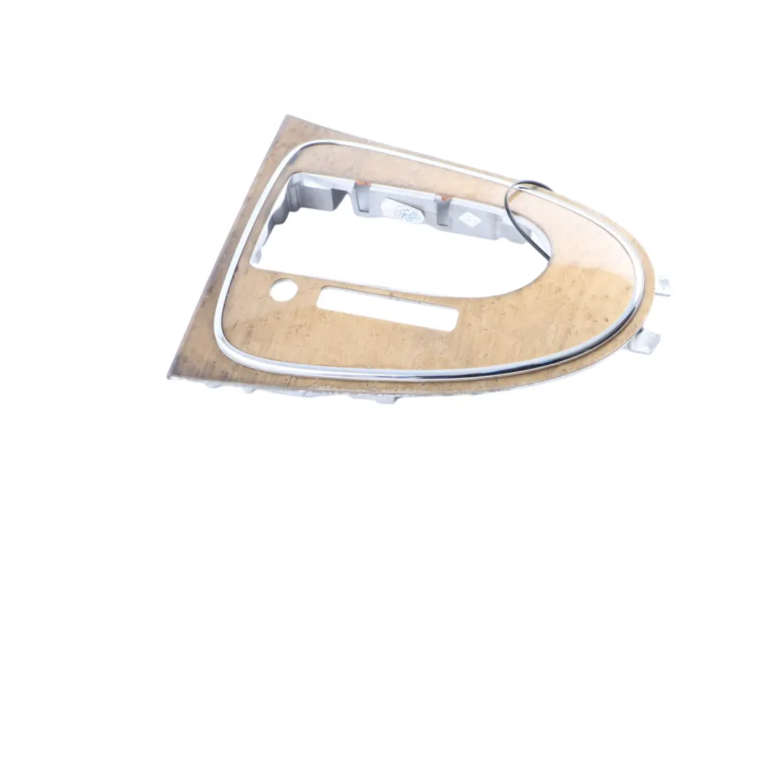 Trim Panel Gear Selector Switch Gearbox Wood to Mercedes C219 Cover with Part number A2196807436 Mercedes C219 Cover Trim Panel Gear Selector Switch Gearbox Wood - SKU A2196807436 - Part number A2196807436
