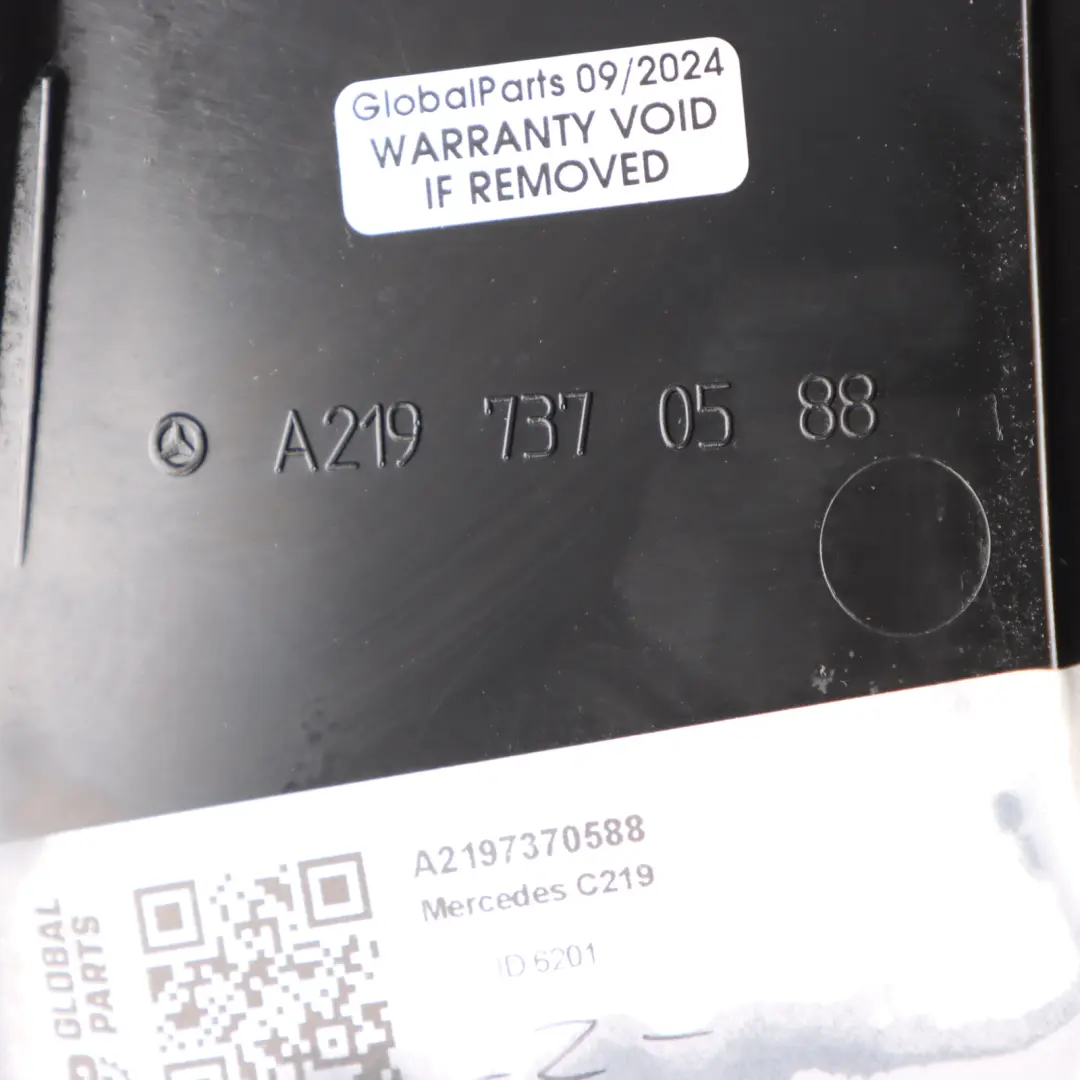 Mercedes C219 Tür Verkleidung Hinten Links Zierleiste Schwarz - SKU A2197370588 - Teilenummer A2197370588