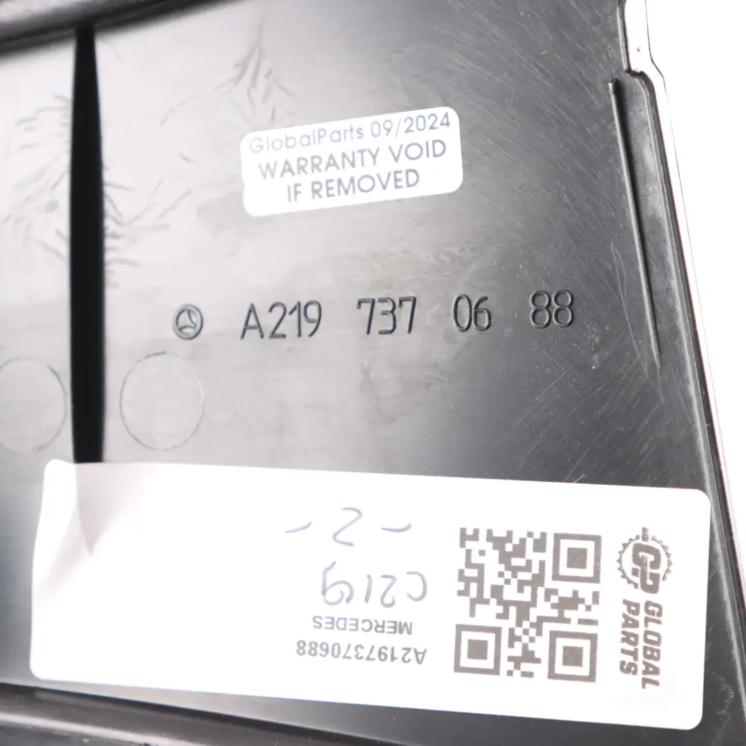 Mercedes C219 Panel Cubierta Lateral Puerta Interior Trasero Derecho - SKU A2197370688 - Número de pieza A2197370688