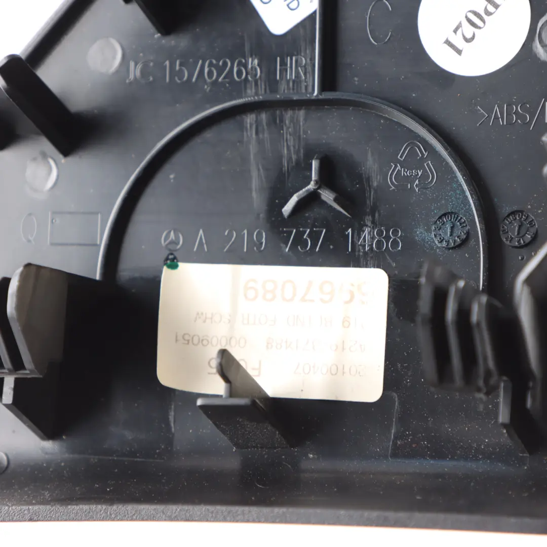 W219 Speaker Cover Door Card Trim Black Rear Right O/S to Mercedes CLS with Part number A2197371488 Mercedes CLS W219 Speaker Cover Door Card Trim Black Rear Right O/S - SKU A2197371488-1 - Part number A2197371488