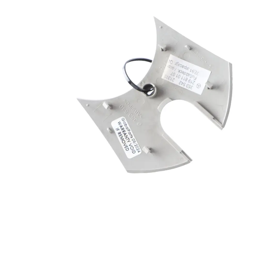 Mercedes CLS W219 Rear View Mirror Cover Interior Trim Beige - SKU A2198110107-1 - Part number A2198110107