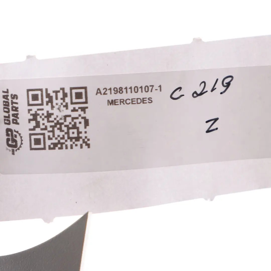 Mercedes CLS W219 Rear View Mirror Cover Interior Trim Beige - SKU A2198110107-1 - Part number A2198110107