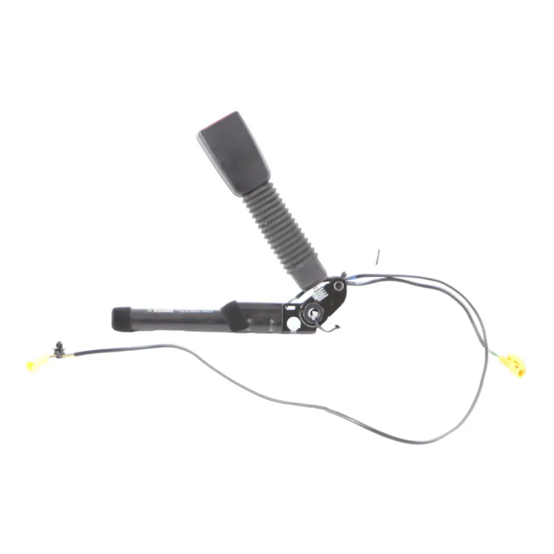 Belt Buckle Front Right O/S Safety Belt Black to Mercedes C219 Seat with Part number A2198600869 Mercedes C219 Seat Belt Buckle Front Right O/S Safety Belt Black - SKU A2198600869 - Part number A2198600869