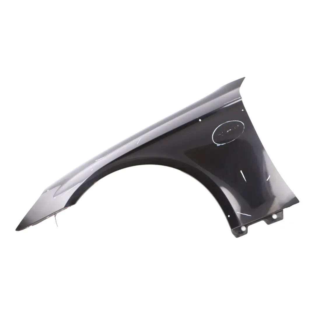 Side Wing Panel Front Left N/S Fender Obsidian Black Metallic 197 to Mercedes C219 with Part number A2198800718 Mercedes C219 Side Wing Panel Front Left N/S Fender Obsidian Black Metallic 197 - SKU A2198800718-OB - Part number A2198800718