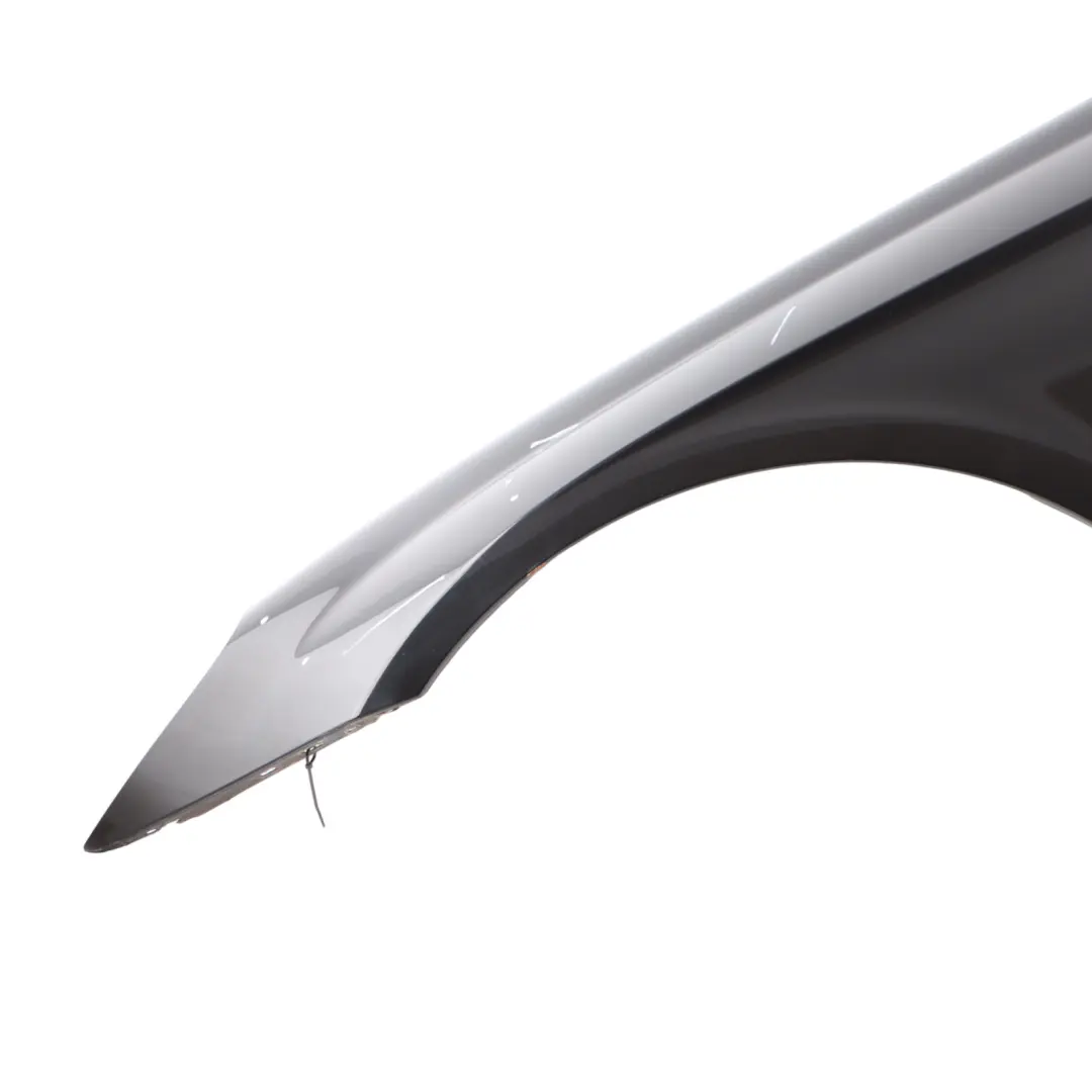 Mercedes C219 Side Wing Panel Front Left N/S Fender Obsidian Black Metallic 197 - SKU A2198800718-OB - Part number A2198800718