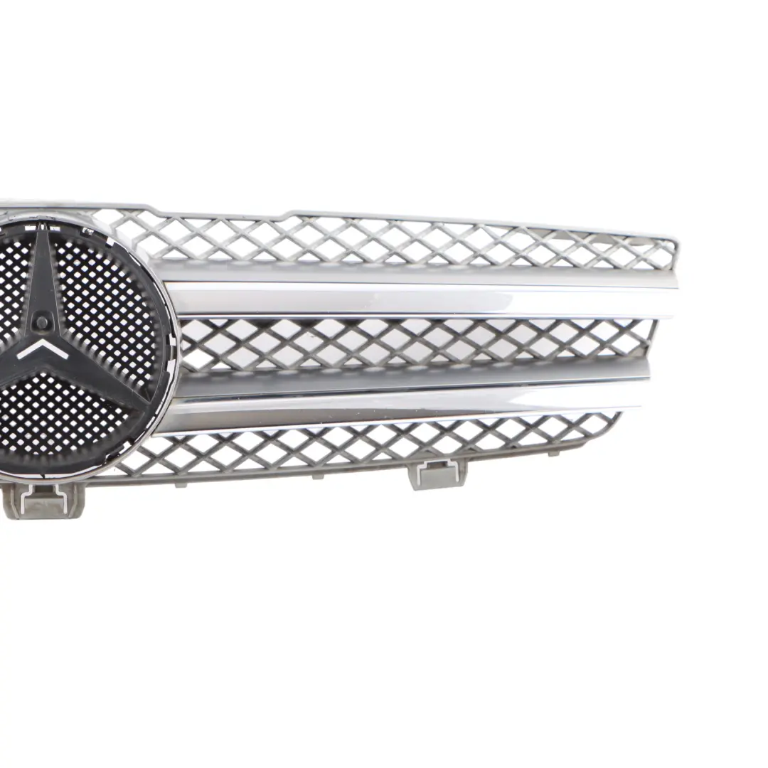 Mercedes W219 Front Hood Radiator Grille Trim Panel Silver Chrome - SKU A2198801083 - Part number A2198801083