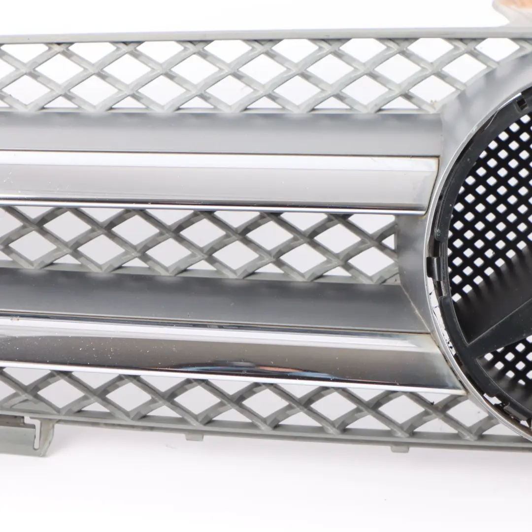 W219 Front Hood Radiator Grille Trim Panel Silver Chrome to Mercedes with Part number A2198801083 Mercedes W219 Front Hood Radiator Grille Trim Panel Silver Chrome - SKU A2198801083 - Part number A2198801083