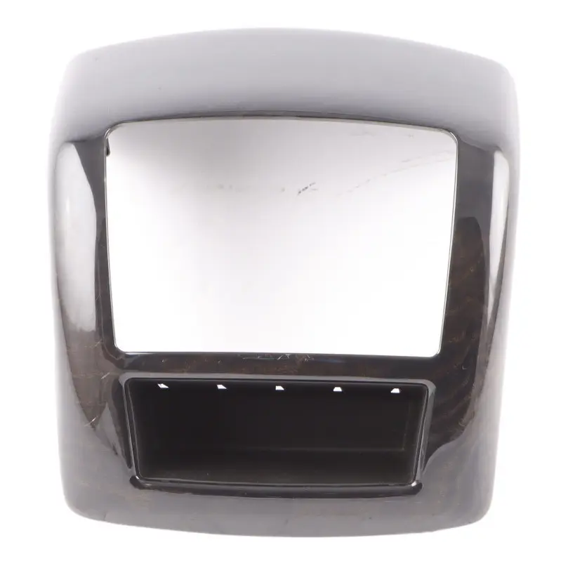 Mercedes W221 Centre Console Rear Cover Panel Trim Black Ash Wood - SKU A2216800675 - Part number A2216800675