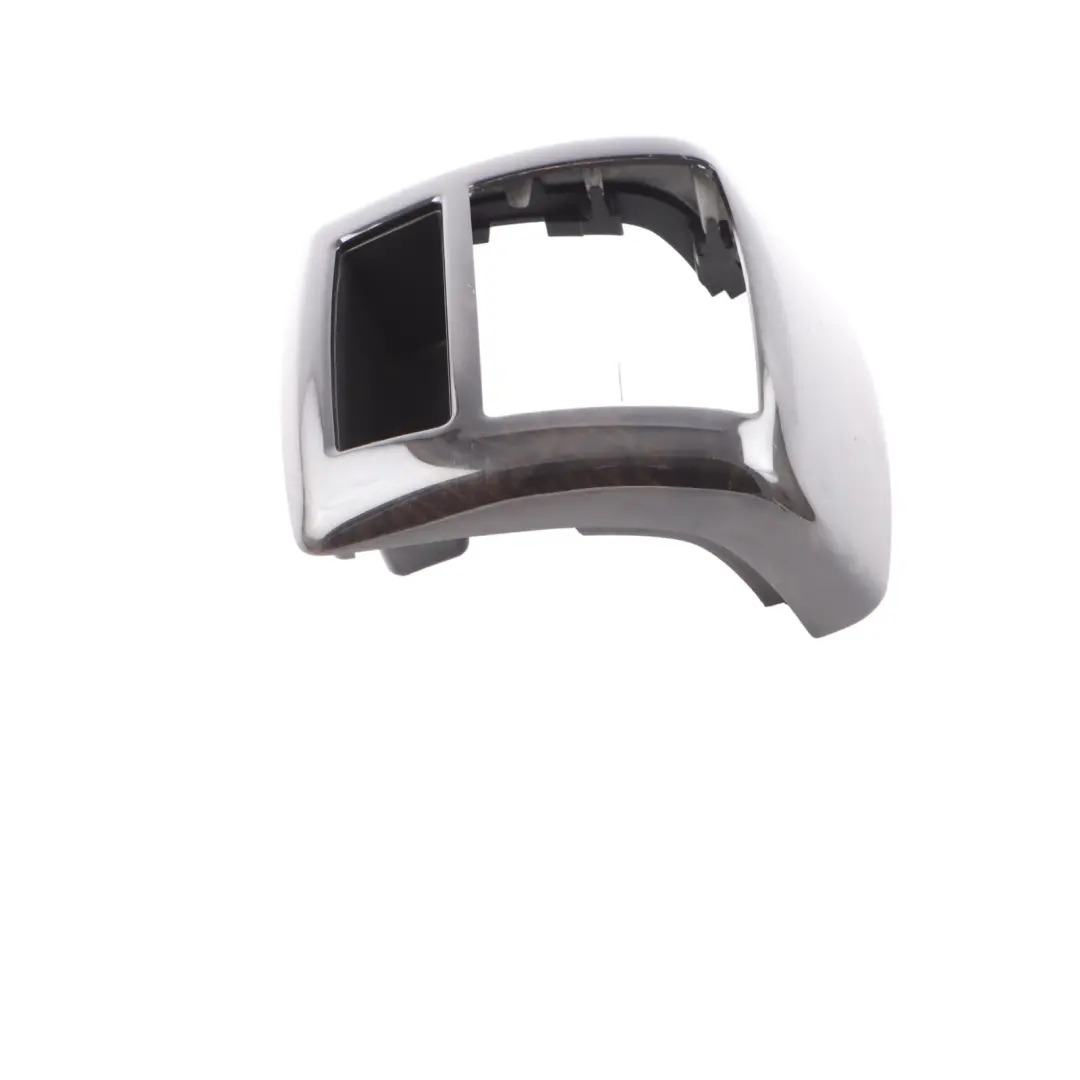 Mercedes W221 Centre Console Rear Cover Panel Trim Black Ash Wood - SKU A2216800675 - Part number A2216800675