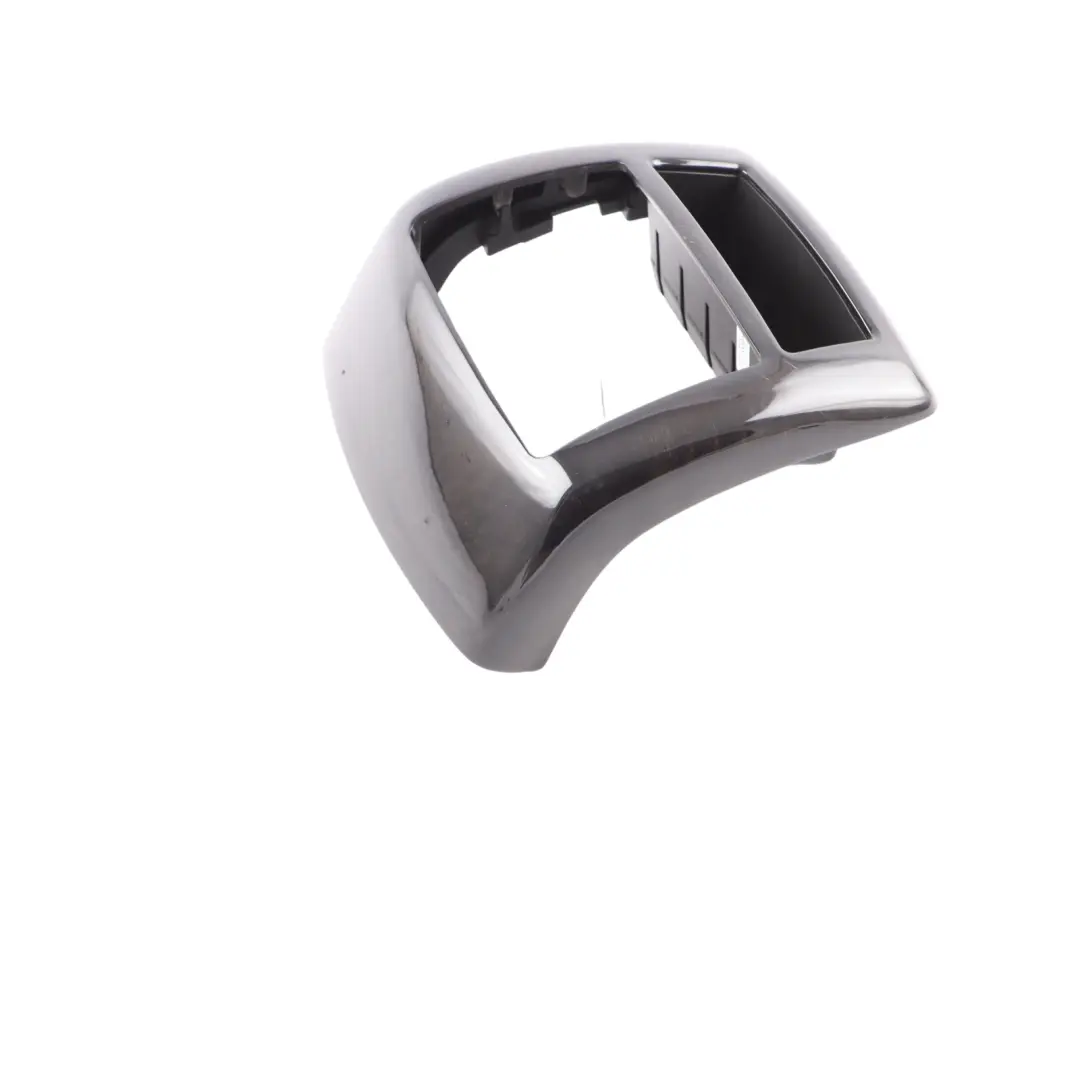 Mercedes W221 Centre Console Rear Cover Panel Trim Black Ash Wood - SKU A2216800675 - Part number A2216800675