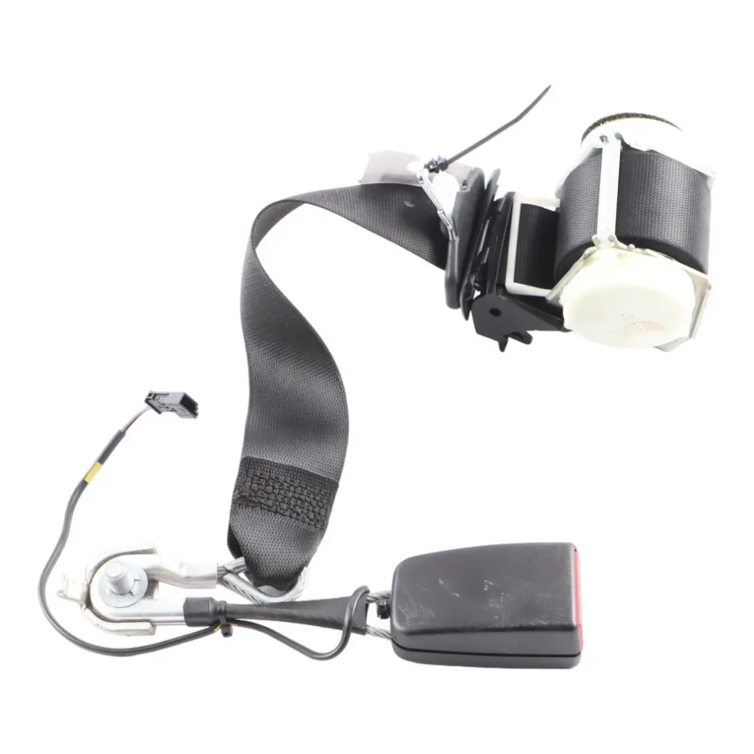 Mercedes W221 Seat Belt Rear Centre Middle Seatbelt Buckle Black - SKU A2218604385 - Part number A2218604385