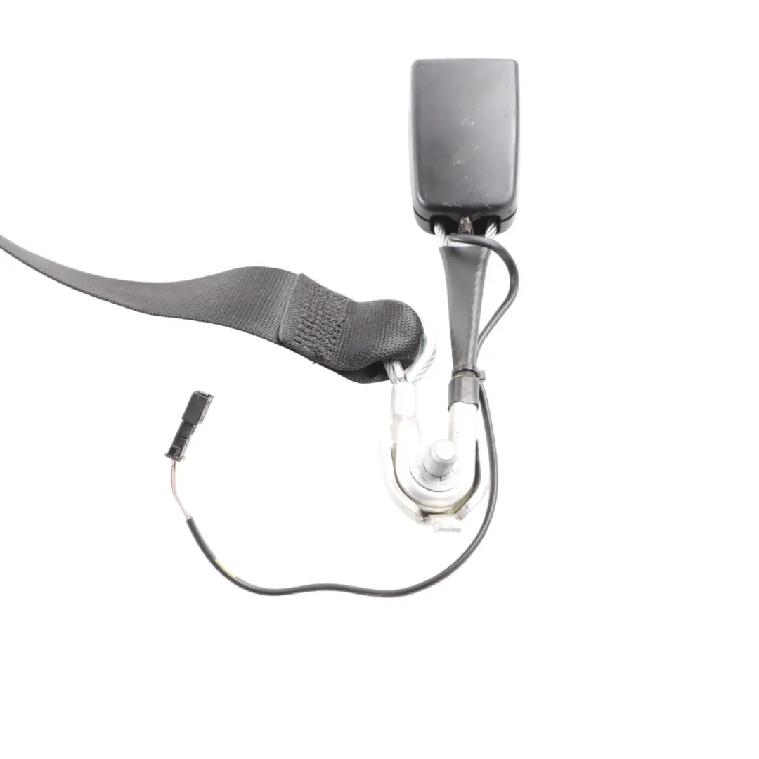 Mercedes W221 Seat Belt Rear Centre Middle Seatbelt Buckle Black - SKU A2218604385 - Part number A2218604385