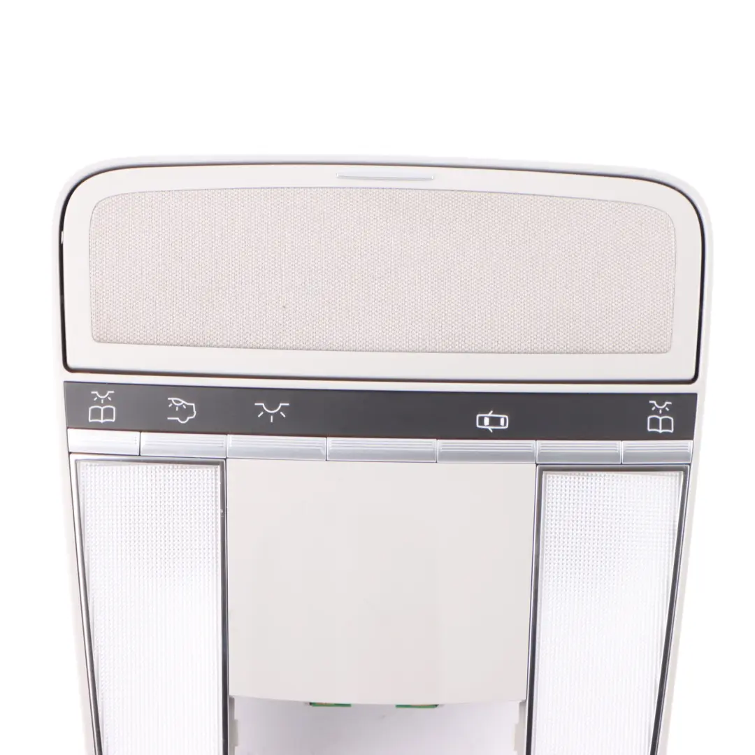 Front Headliner Interior Read Light Lamp to Mercedes W221 with Part number A2218705293 Mercedes W221 Front Headliner Interior Read Light Lamp - SKU A2218705293 - Part number A2218705293
