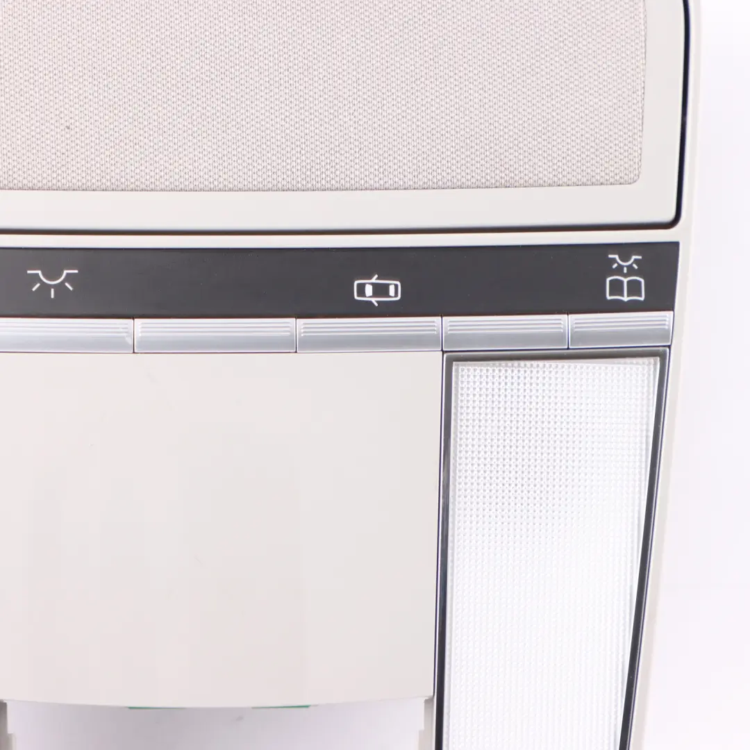 Front Headliner Interior Read Light Lamp to Mercedes W221 with Part number A2218705293 Mercedes W221 Front Headliner Interior Read Light Lamp - SKU A2218705293 - Part number A2218705293
