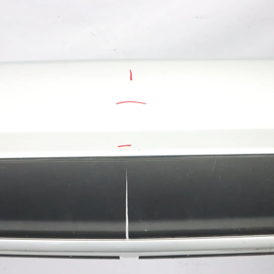 Mercedes W221 Rear Bumper Trim Panel Cover Iridium Silver Metallic - 775 - SKU A2218800340-IRS - Part number A2218800340