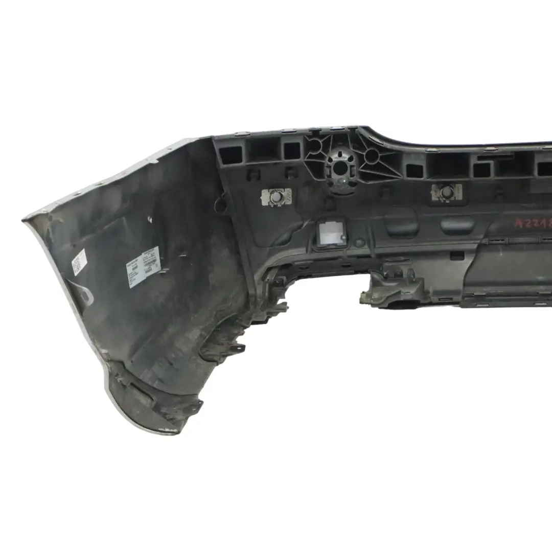 Bumper Trim Panel Cover Iridium Silver Metallic - 775 to Mercedes W221 Rear with Part number A2218800340 Mercedes W221 Rear Bumper Trim Panel Cover Iridium Silver Metallic - 775 - SKU A2218800340-IRS - Part number A2218800340