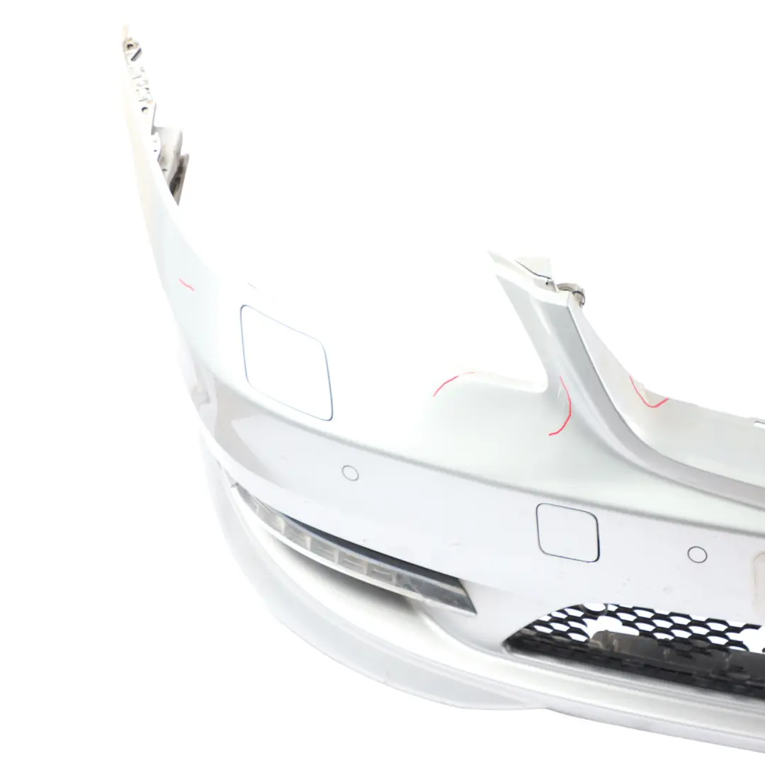 Mercedes W221 Front Bumper Facelift AMG Trim Panel Iridium Silver - 775 - SKU A2218804340-IRS - Part number A2218804340