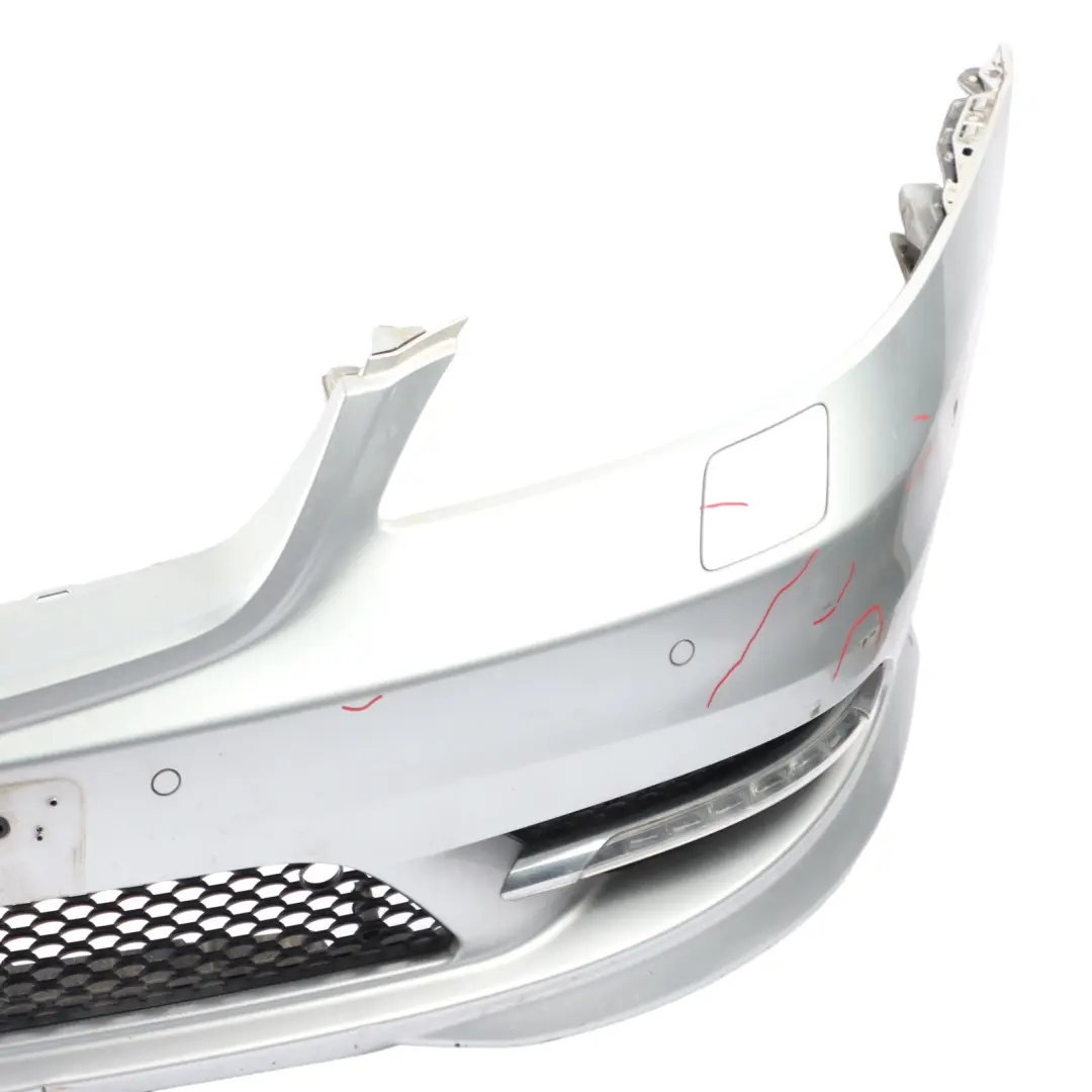 Mercedes W221 Front Bumper Facelift AMG Trim Panel Iridium Silver - 775 - SKU A2218804340-IRS - Part number A2218804340