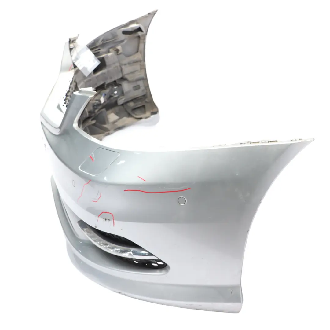 Mercedes W221 Front Bumper Facelift AMG Trim Panel Iridium Silver - 775 - SKU A2218804340-IRS - Part number A2218804340
