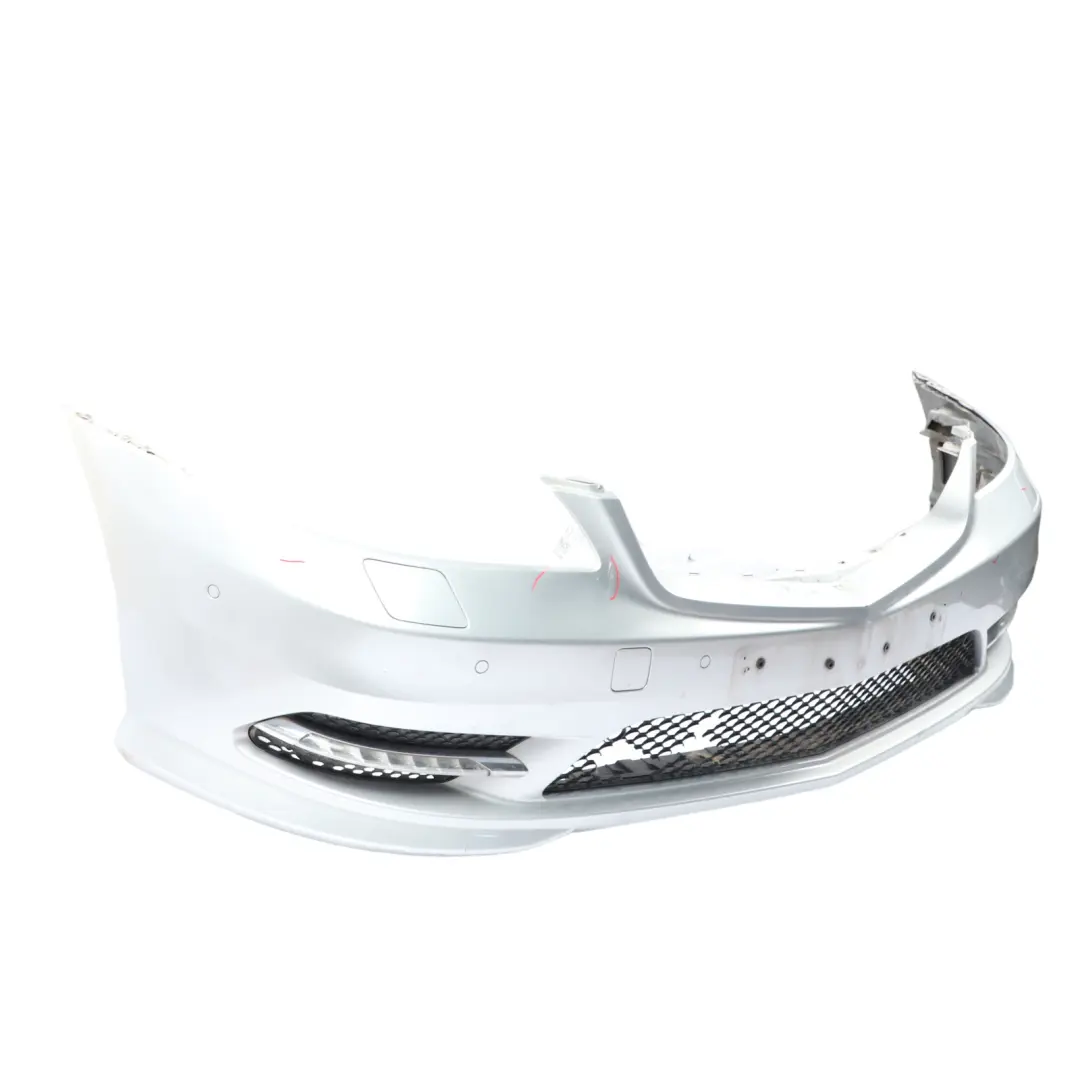 Mercedes W221 Front Bumper Facelift AMG Trim Panel Iridium Silver - 775 - SKU A2218804340-IRS - Part number A2218804340