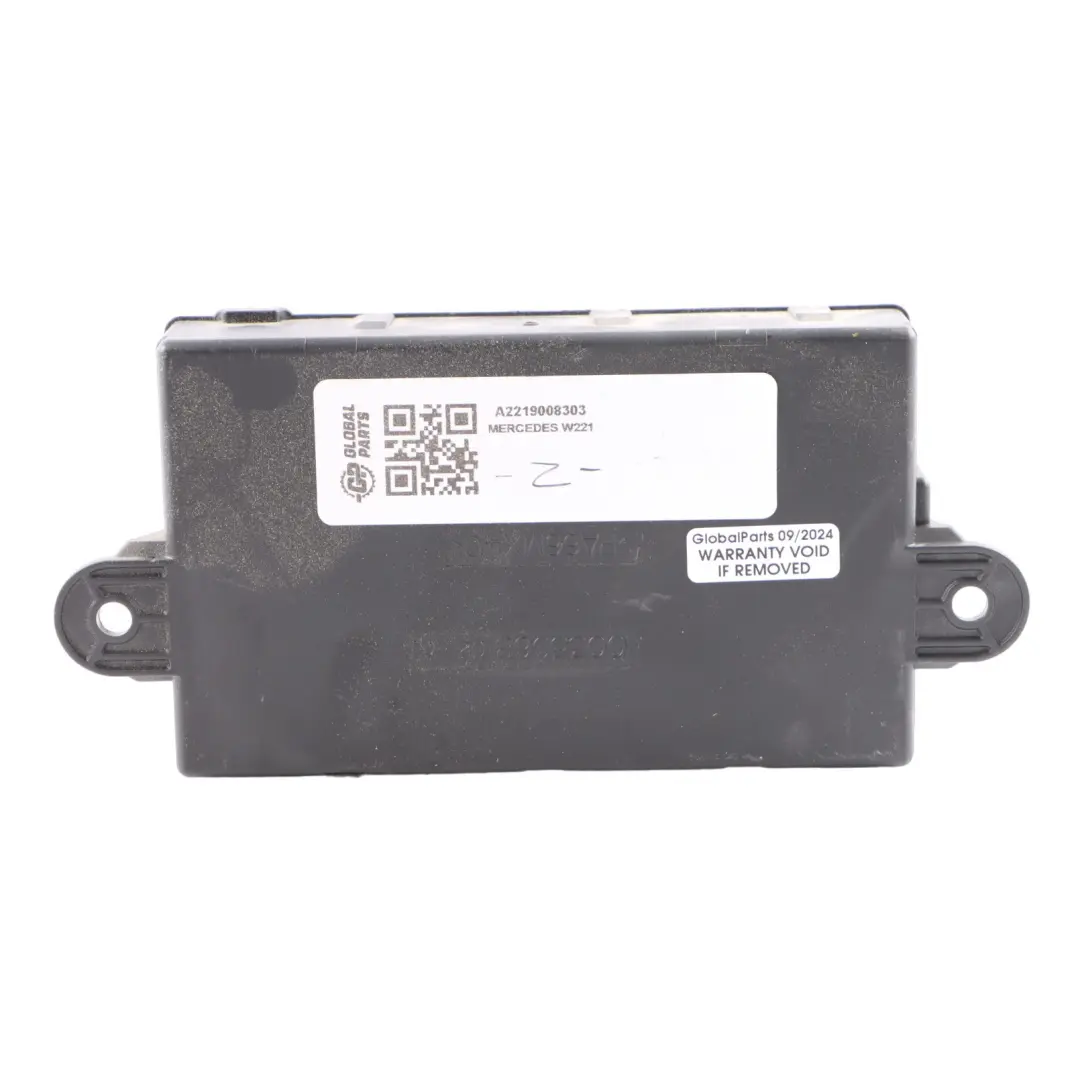 Unità Modulo Di Controllo Porta Anteriore Sinistra per Mercedes W221 con numero di parte A2219008303 Mercedes W221 Unità Modulo Di Controllo Porta Anteriore Sinistra - SKU A2219008303 - Numero di parte A2219008303