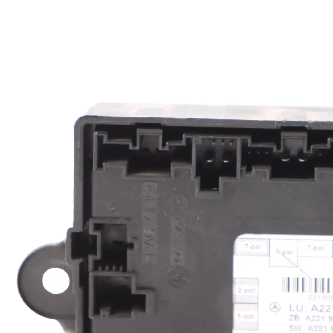Mercedes W221 Door Control Module Unit Front Left N/S - SKU A2219008303 - Part number A2219008303