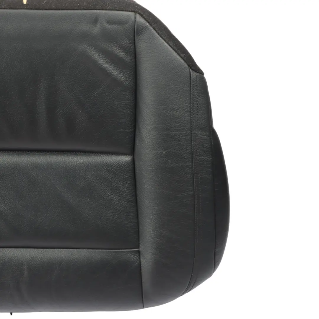 Mercedes W221 Rear Bench Seat Covering Cushion Black Leather - SKU A2219200733 - Part number A2219200733