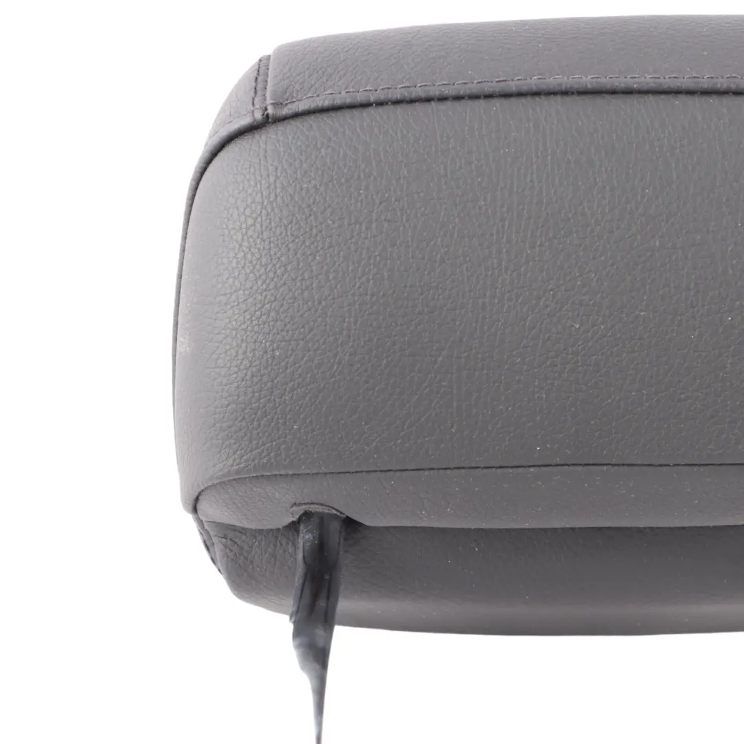 Mercedes W221 Zagłówek Fotela Lewy Prawy Tył Czarna Skóra - SKU A2219707650 - Numer Części A2219707650