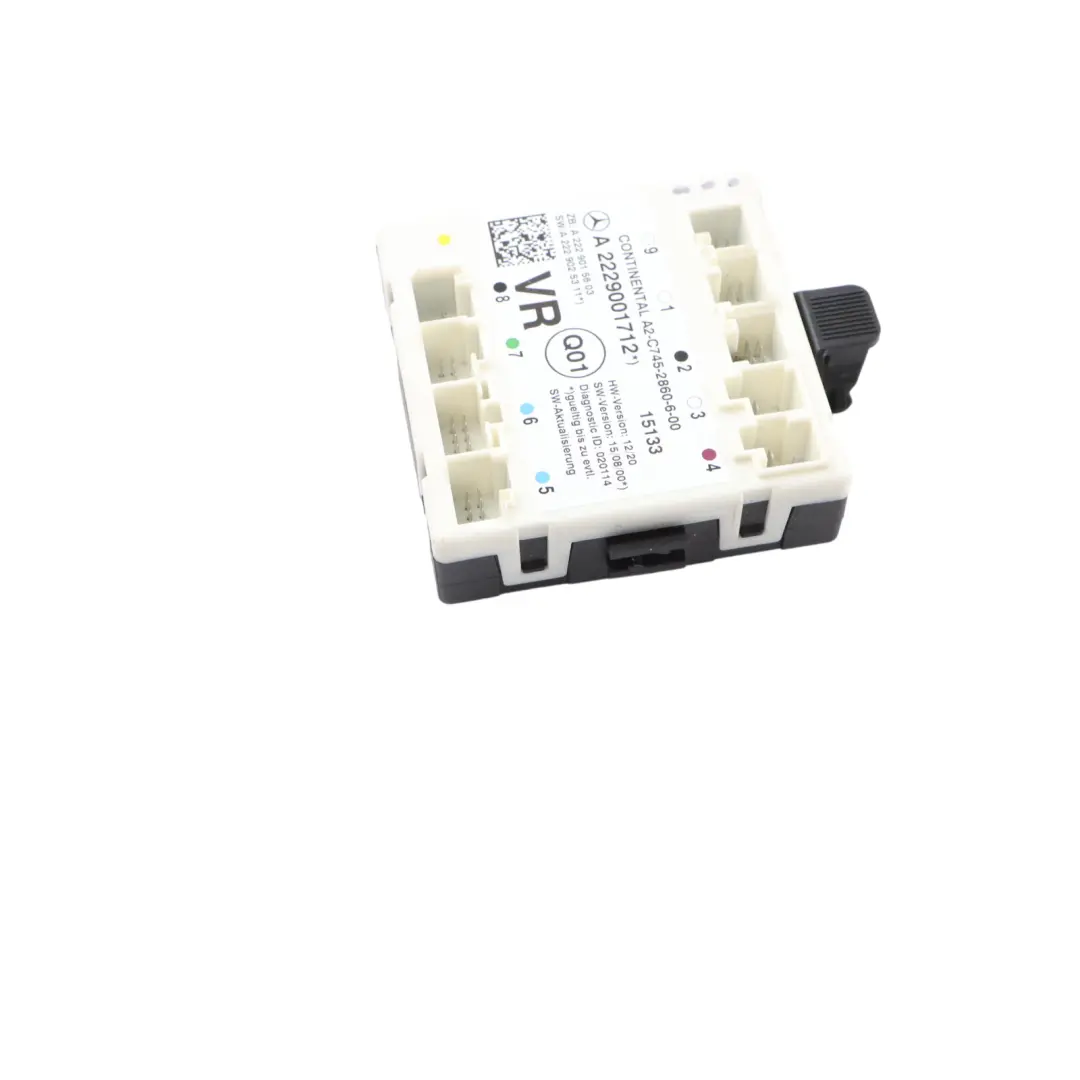 Mercedes W205 X253 Modulo Controllo Porta Anteriore Destra A2229001512 - SKU A2229001712 - Numero di parte A2229001712