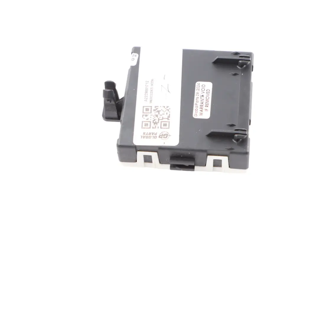 Mercedes W205 X253 Módulo Control Puerta Delantera Derecha A2229001512 - SKU A2229001712 - Número de pieza A2229001712