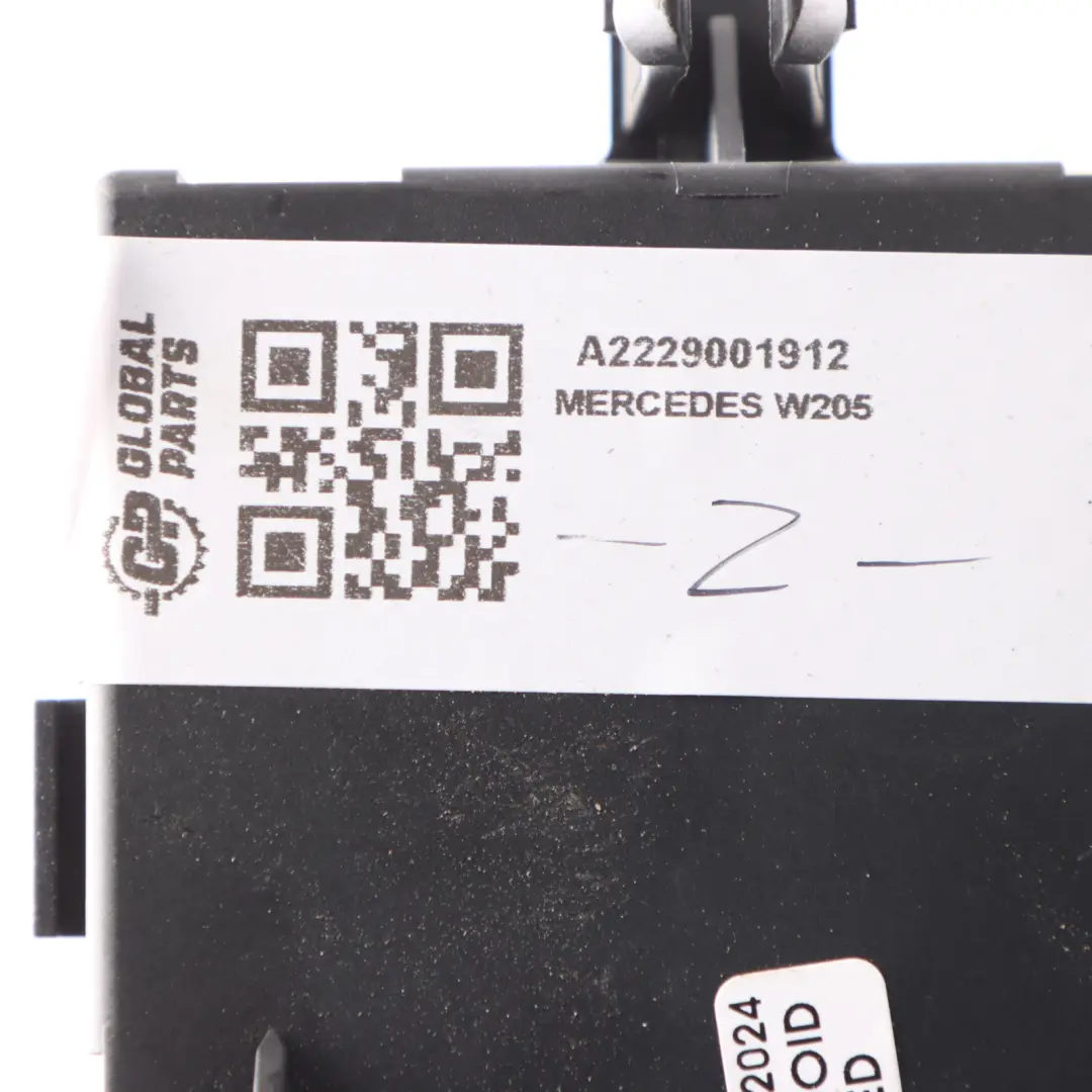 Mercedes W205 C253 Door Module Rear Left N/S Control Unit ECU - SKU A2229001912 - Part number A2229001912