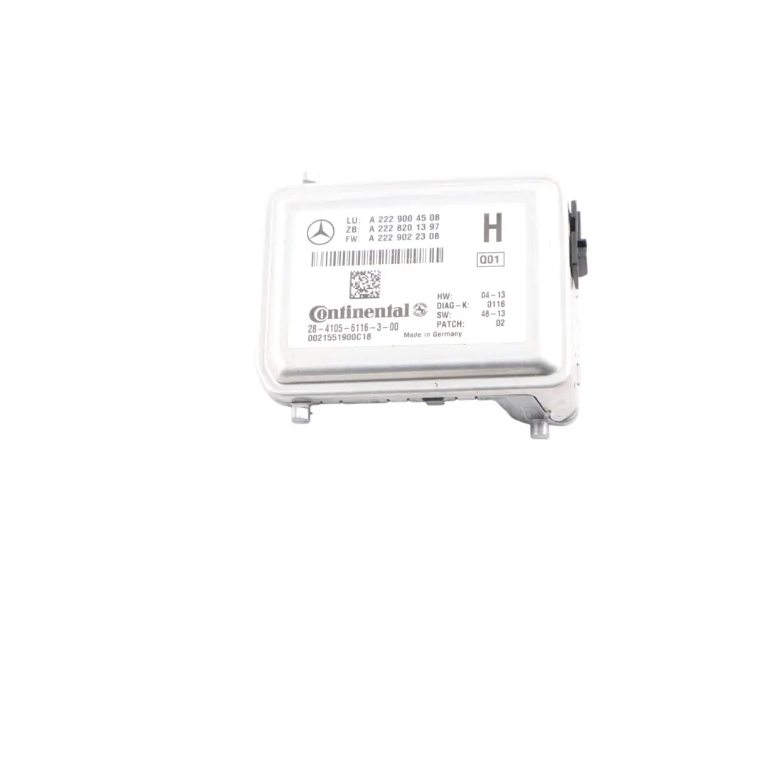 Front Windscreen Multi Purpose Camera Sign Recognition Mercedes W205 - SKU A2229004508 - Part number A2229004508