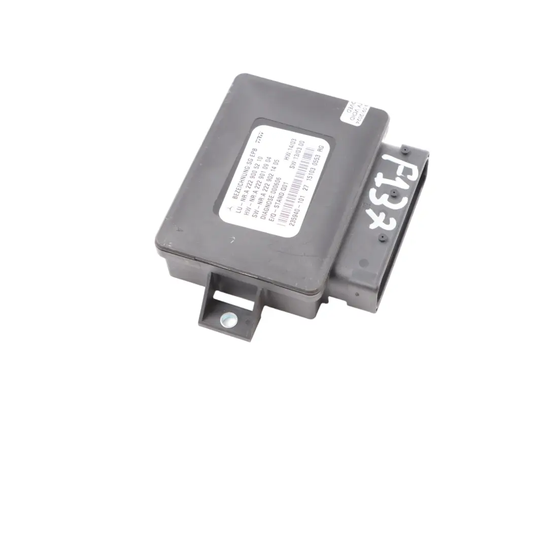 Parking Brake Control Unit Module to Mercedes W205 Electric with Part number A2229005210 Mercedes W205 Electric Parking Brake Control Unit Module - SKU A2229005210 - Part number A2229005210
