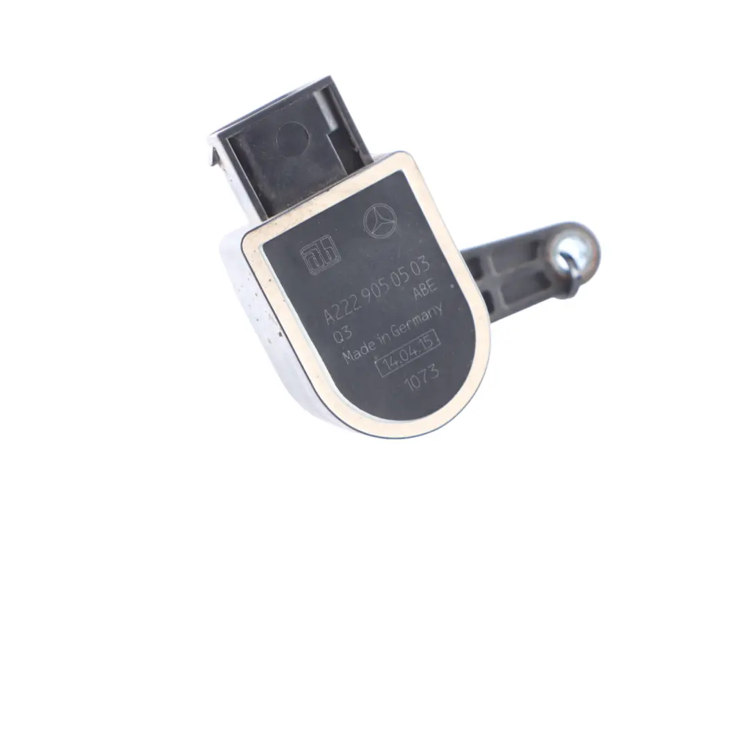 Headlight Level Sensor Leveling Control Unit Module to Mercedes W205 with Part number A2229050503 Mercedes W205 Headlight Level Sensor Leveling Control Unit Module - SKU A2229050503 - Part number A2229050503