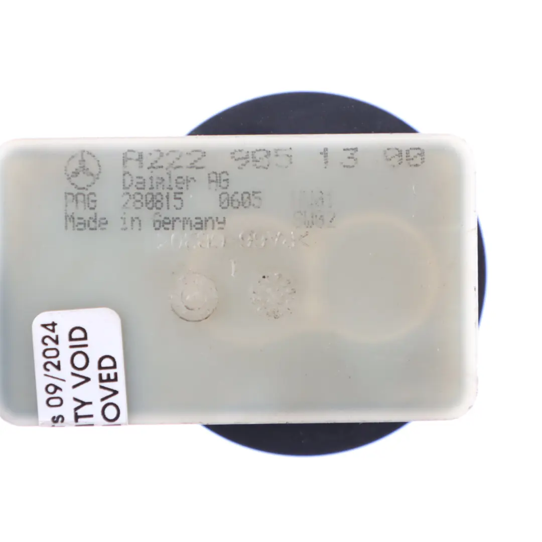 Quality Sensor Unit Module to Mercedes SLK R172 SL R231 W222 Air with Part number A2229051390 Mercedes SLK R172 SL R231 W222 Air Quality Sensor Unit Module - SKU A2229051390 - Part number A2229051390